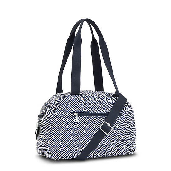 Kipling Cool Defea Printed Skulderveske Grå | NO 1816WN